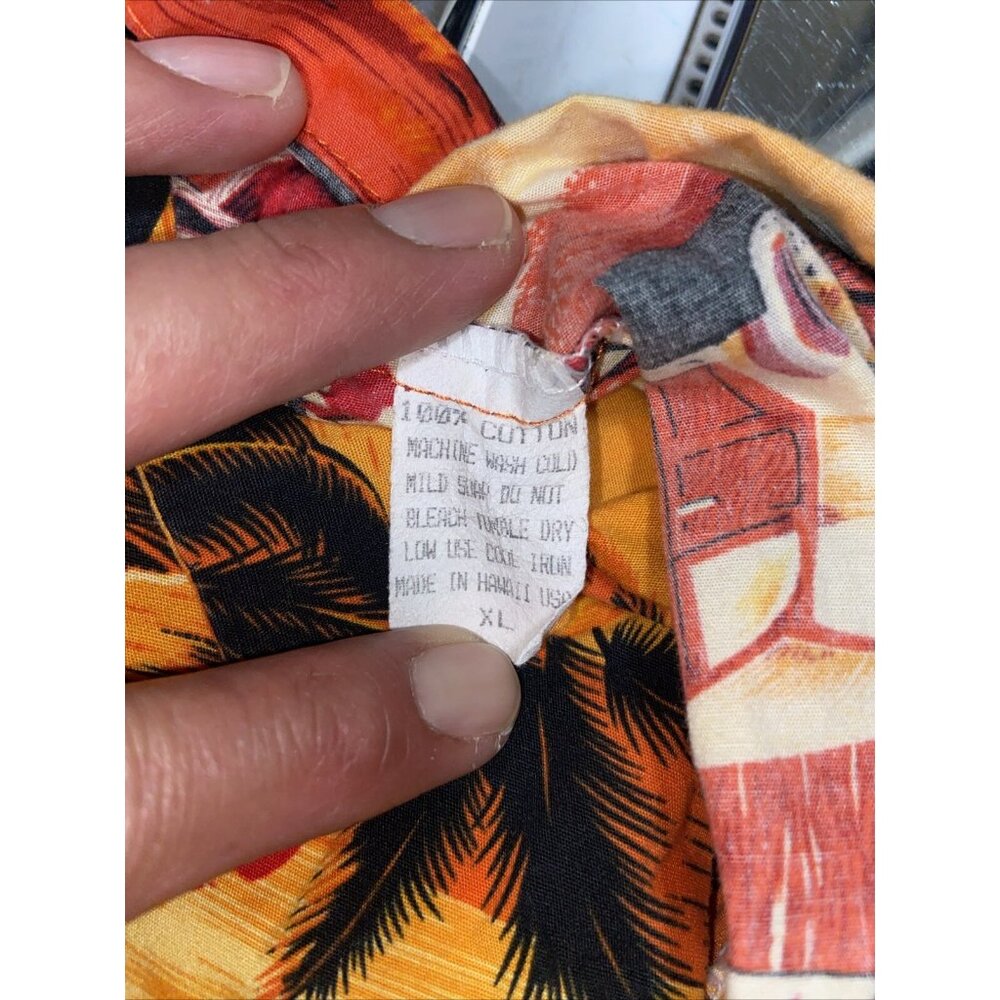 Hawaiian‎ Button Up Theme Shirts XL By ROYAL. Bundle of 2 - Picture 13 of 13